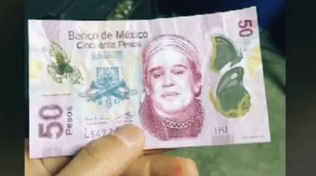 Billetes de 50 pesos… ¿con el rostro de Juan Gabriel?