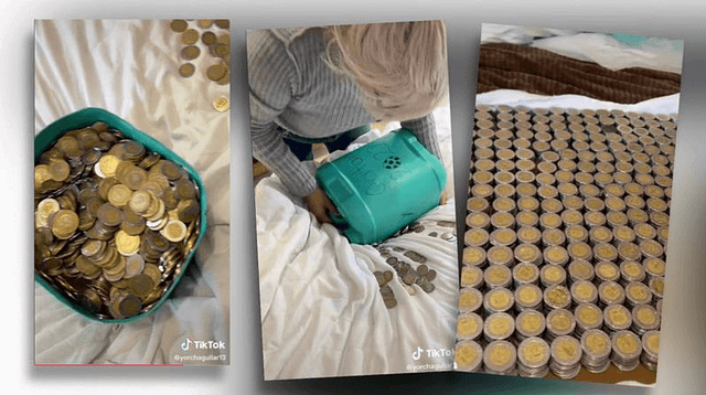 Joven ahorra cientos de monedas para ir al Mundial de Qatar